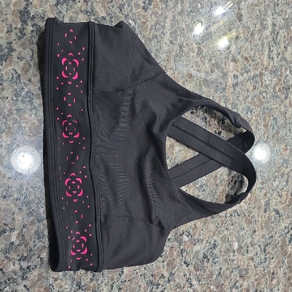 Bloch Black Sports Bra
